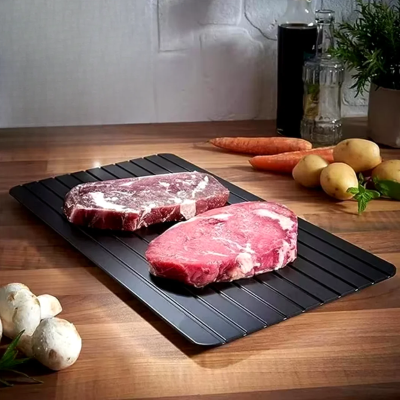 ThawPro – Tábua de Descongelamento Rápido e Natural para Alimentos Congelados